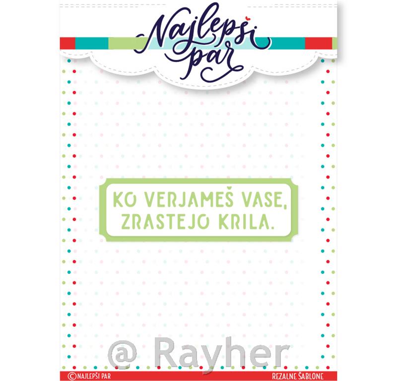 Rezač Vjeruj u sebe! (SLO)