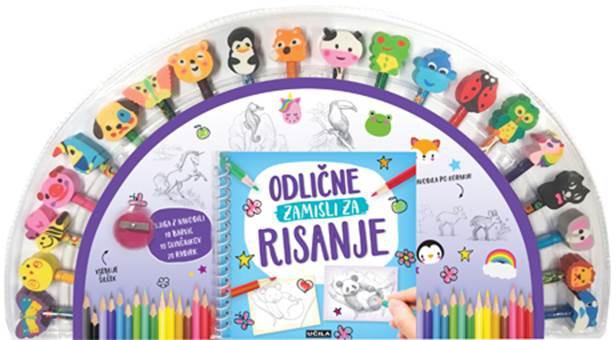 Knjiga Odlične zamisli za risanje SLO