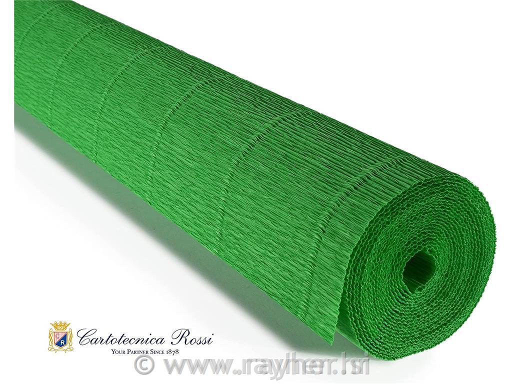 Cvetličarski krep papir, 180g, zelen, 50x250cm, 1 kos