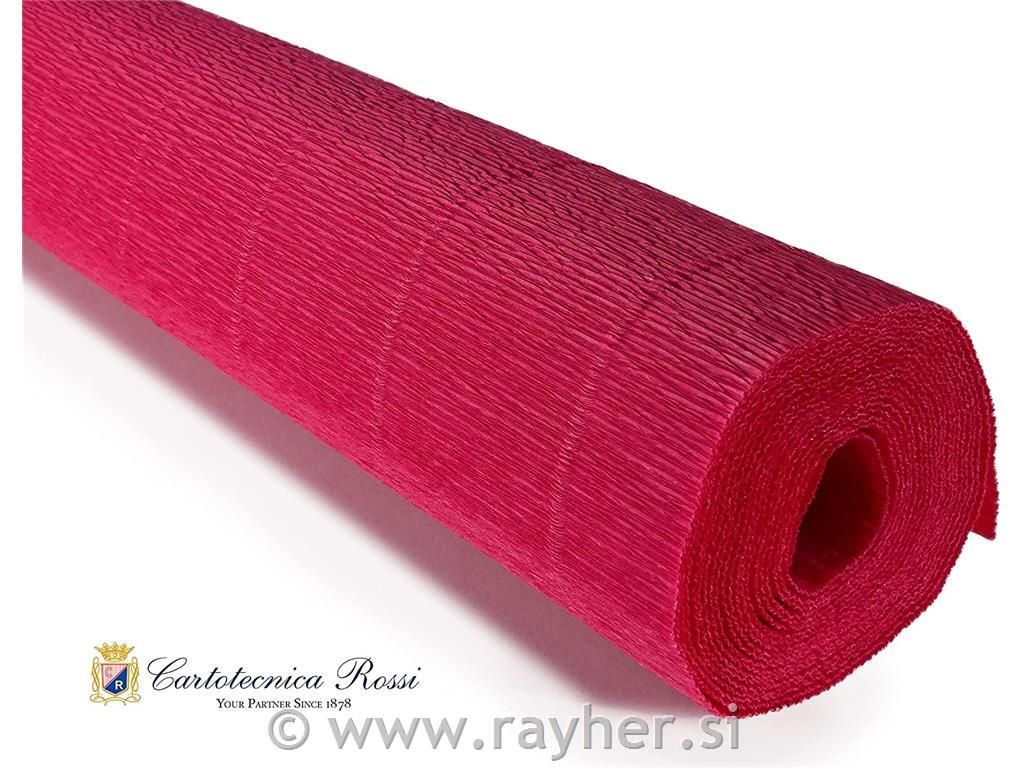 Cvetličarski krep papir, 180g, češnja, 50x250cm, 1 kos