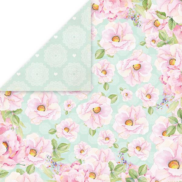 Scrapbooking papir Bird song 06