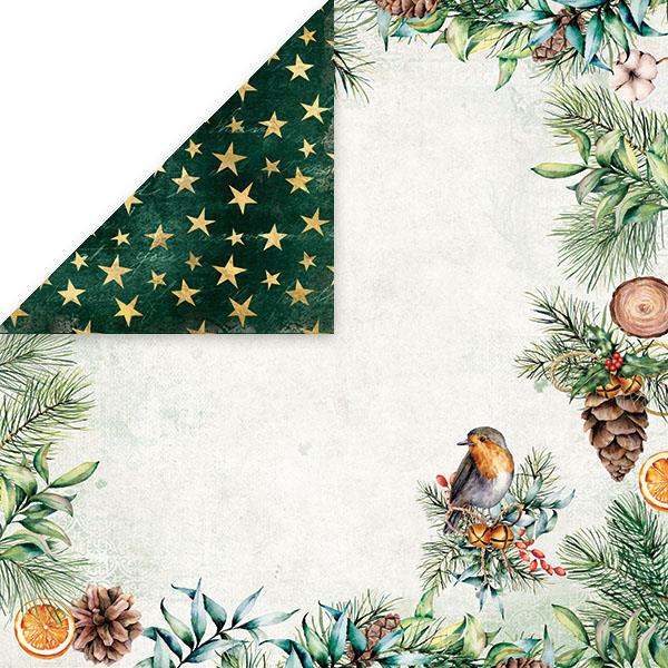 Scrapbooking papir Christmas Vibes 02