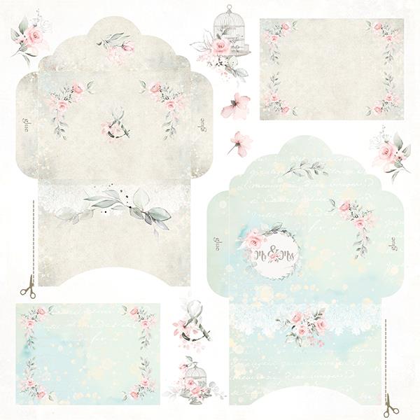 Scrapbooking paper Dream Ceremony 08