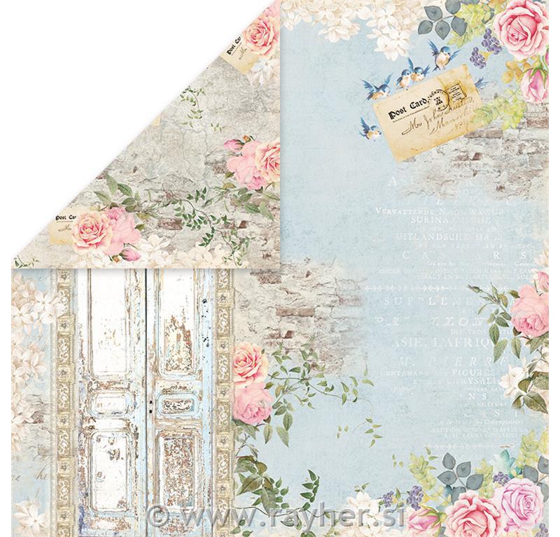 Scrapbooking papir Gone with the wind 05