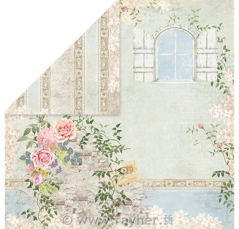 Scrapbooking papir Gone with the wind 06