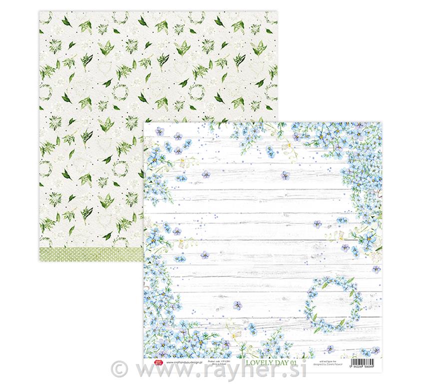 Scrapbooking papir Lovely Day 01