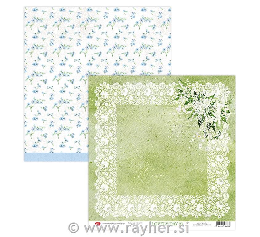 Scrapbooking papir Lovely Day 03