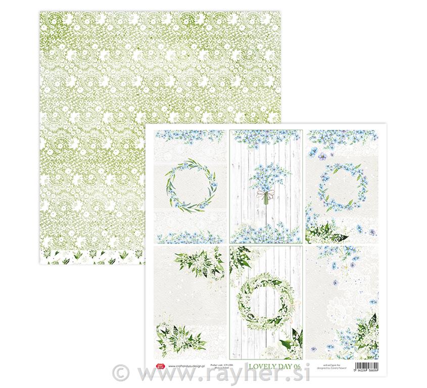 Scrapbooking papir Lovely Day 06