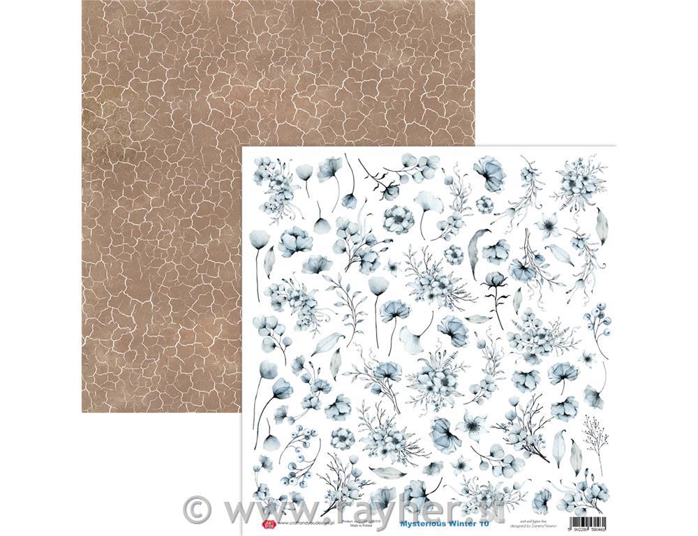Scrapbooking papir Mysterious Winter 010