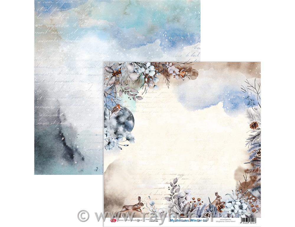 Scrapbooking papir Mysterious Winter 06
