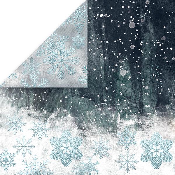 Scrapbooking papir North Wind 06