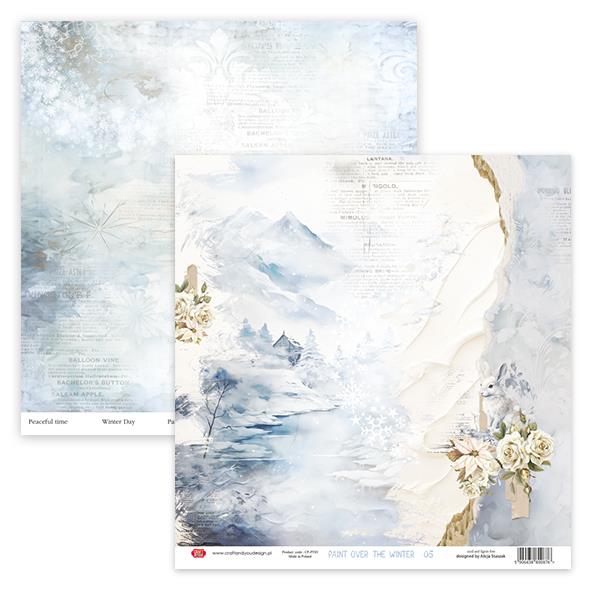 Scrapbooking papir, POT Winter 05