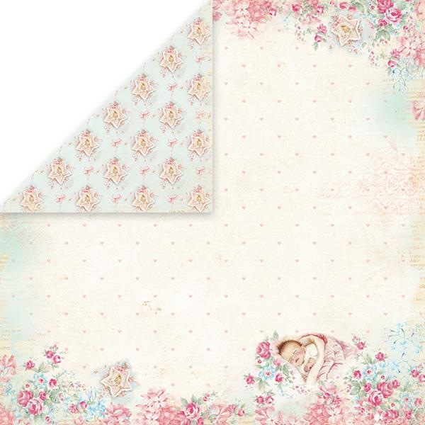 Scrapbooking papir Shabby Baby 02