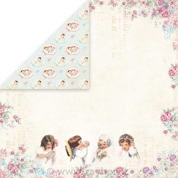 Scrapbooking papir Shabby Baby 06