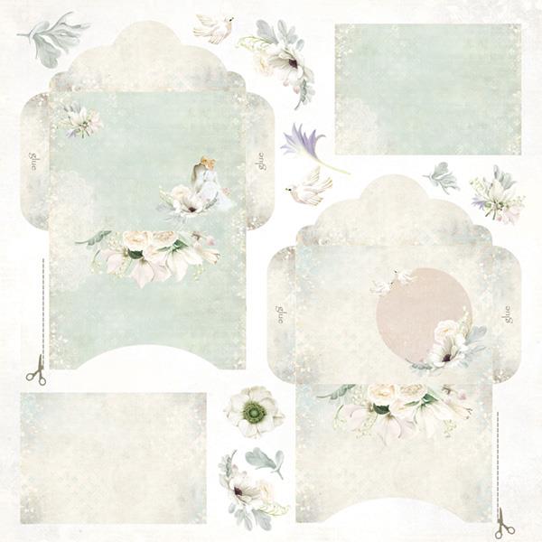 Scrapbooking papir Sweet Time 08