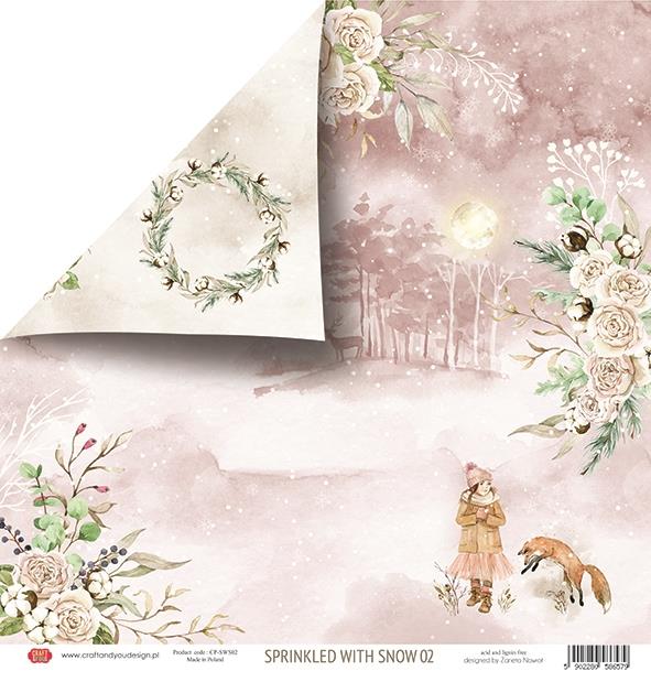 Scrapbooking papir 30x30, 250gsm, 02