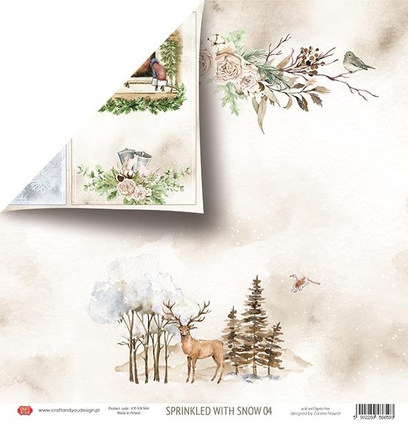 Scrapbooking papir 30x30, 250gsm, 04