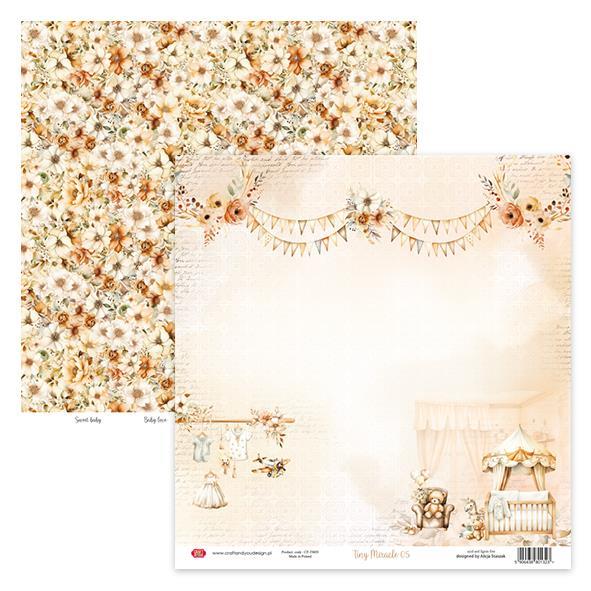 Scrapbooking papir Tiny Miracles 05