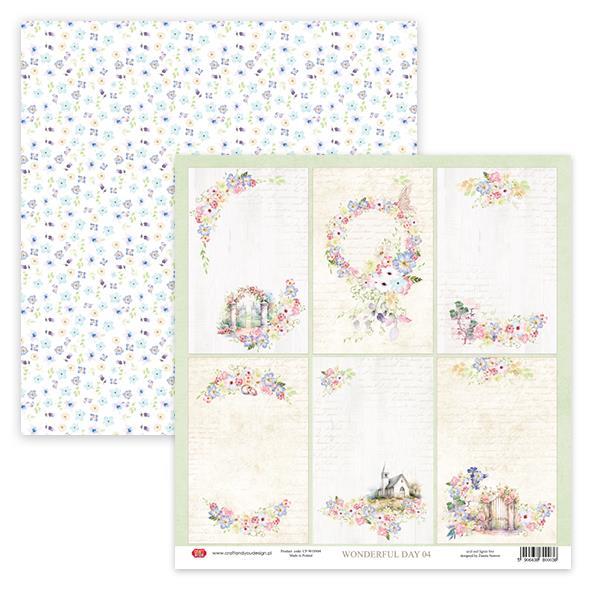 Scrapbooking papir Wonderful Day 04