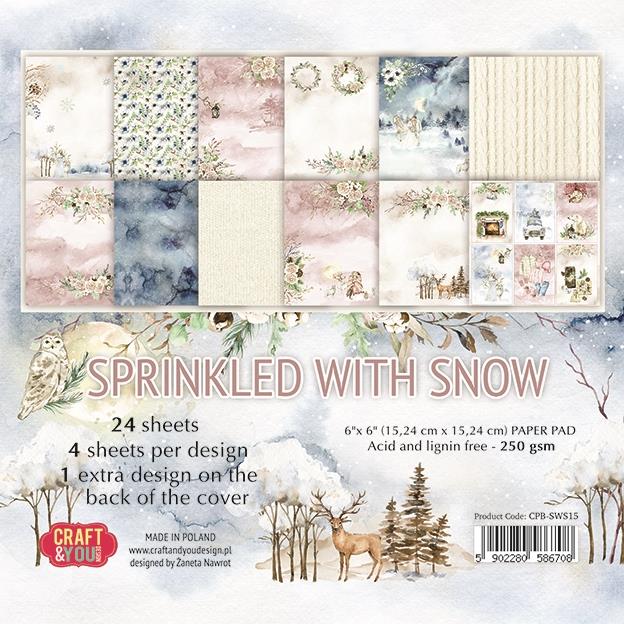Set papira 15x15cm, Sparkling with