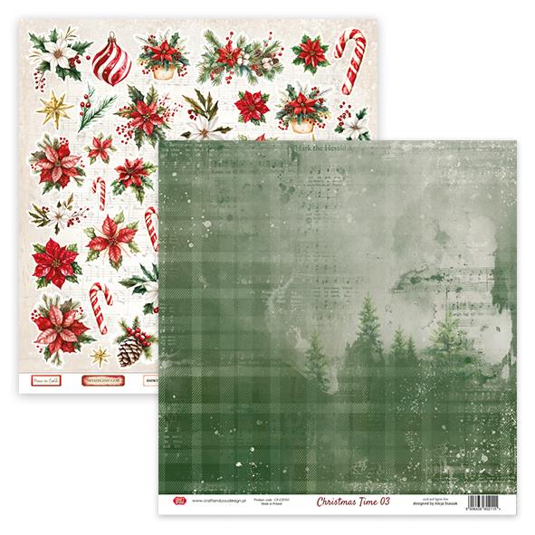 Set papira, 30x30cm, Christmas Ti, set 6