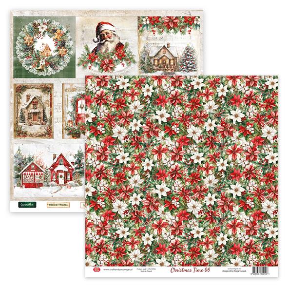 Set papira, 30x30cm, Christmas Ti, set 6