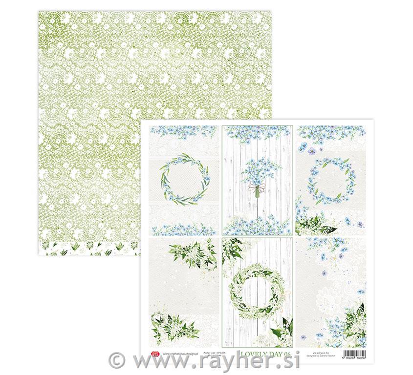 Set papira, 30x30cm, Lovely Day