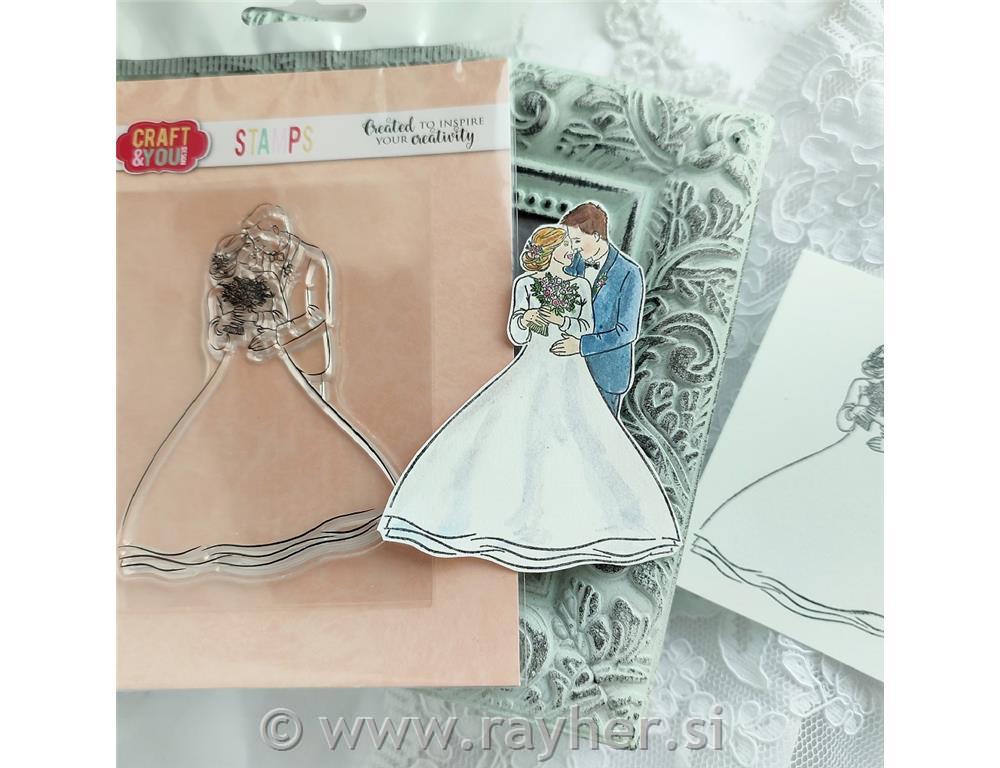 Pečat Happy Couple, 6,5x8,5cm
