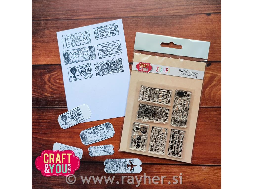 Pečat C&Y Ticket 1 Set