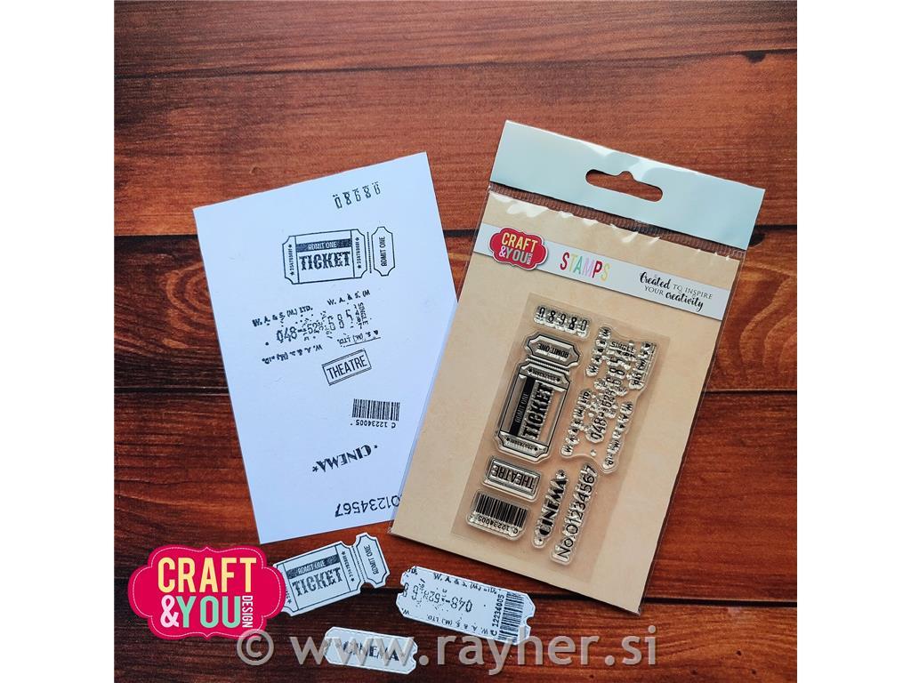 Pečat C&Y Ticket 2 Set