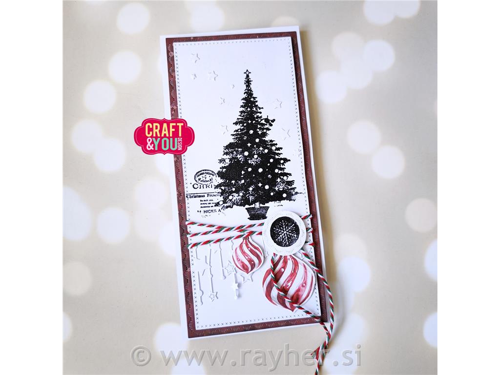 Pečati C&Y Christmas Tree, set 4