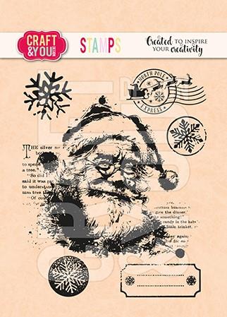 Pečati C&Y Santa Claus, set 6