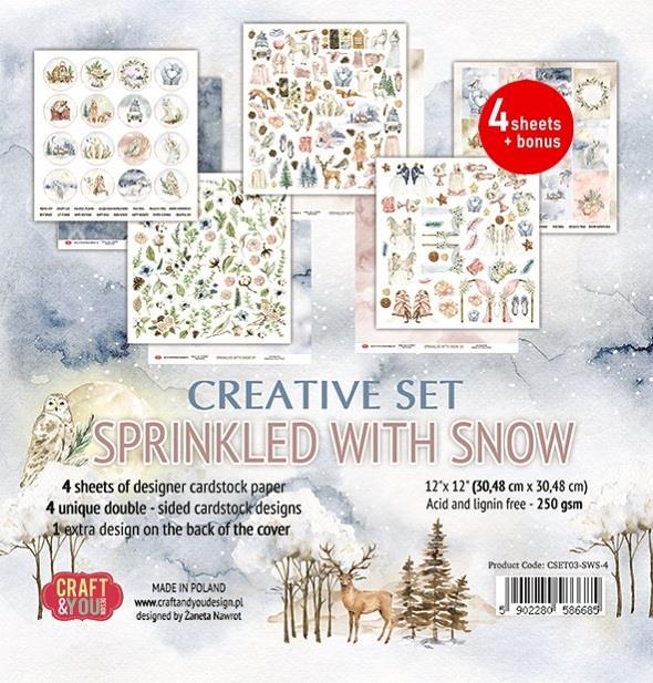 Set papira 30x30cm, Sprinkled with
