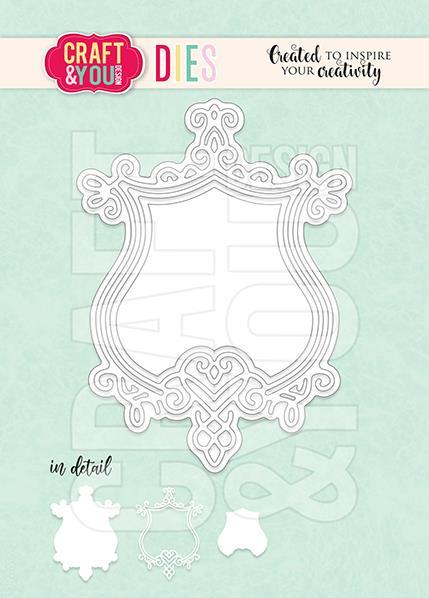 Rezalne šablone, Decorative Frame 2