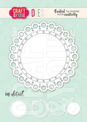 Rezalne šablone, Mini Sweet Doily