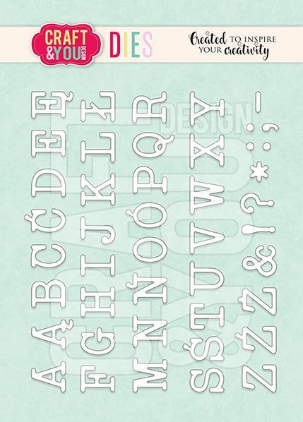 Rezač Craft and You, Big letters
