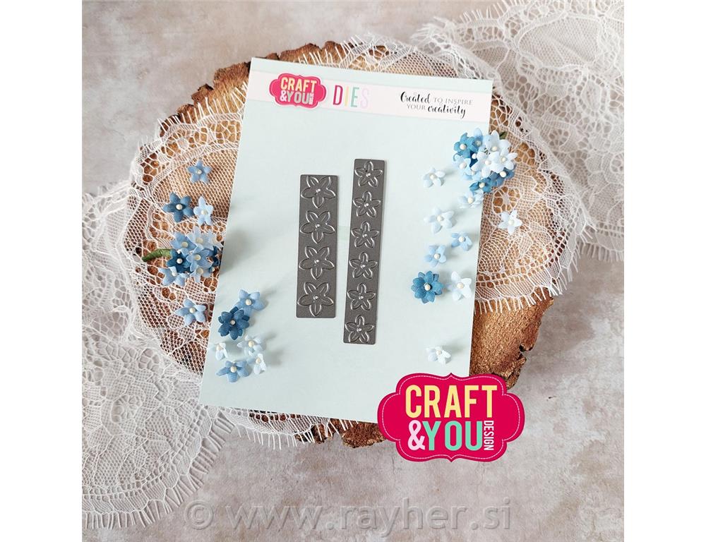 Rezači Forget-me not, set 2