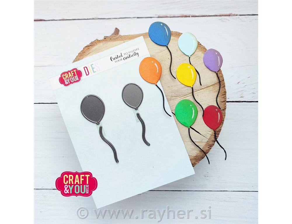 Rezač Balloons, set 5