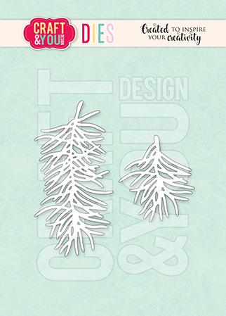 Rezači Fir Branches, set 2