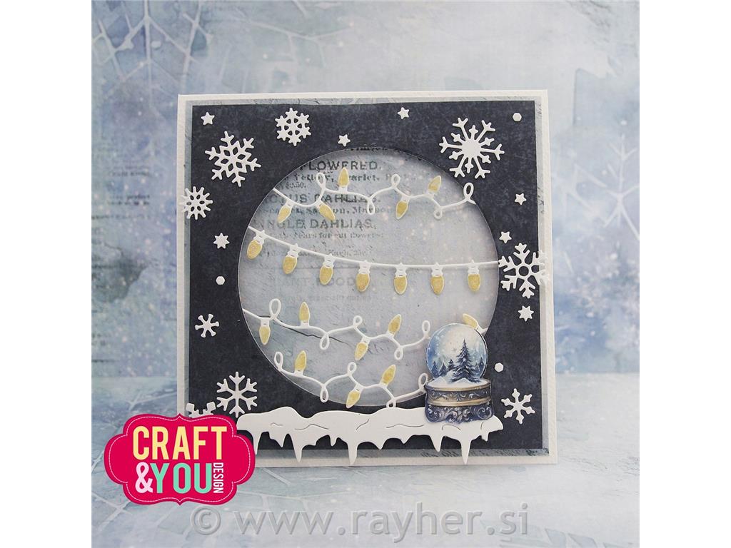 Rezač Small Snowflakes