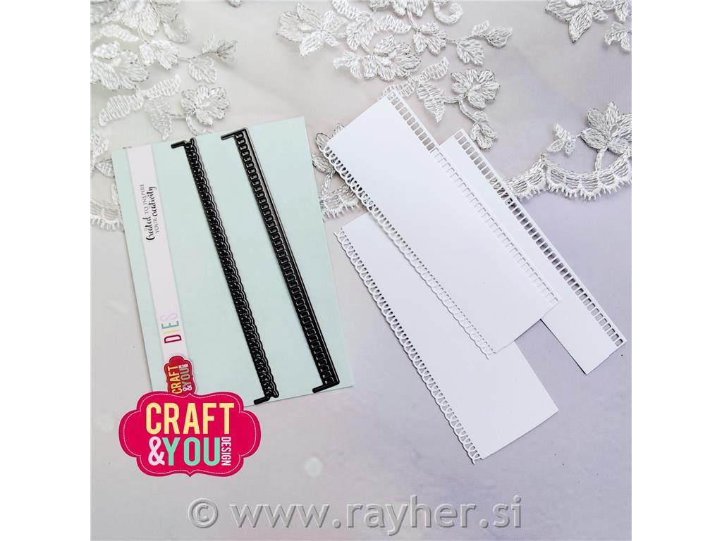 Rezači Doily Borders, set 2