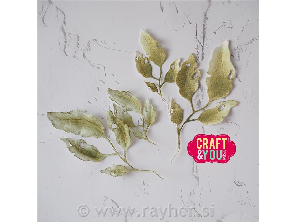 Rezači Vintage Leaves, set 3