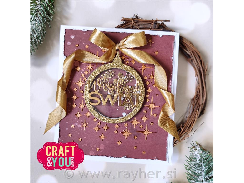 Matrica Sparks Wreath A6