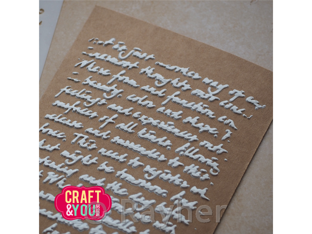 Matrica Handwritten Text A6