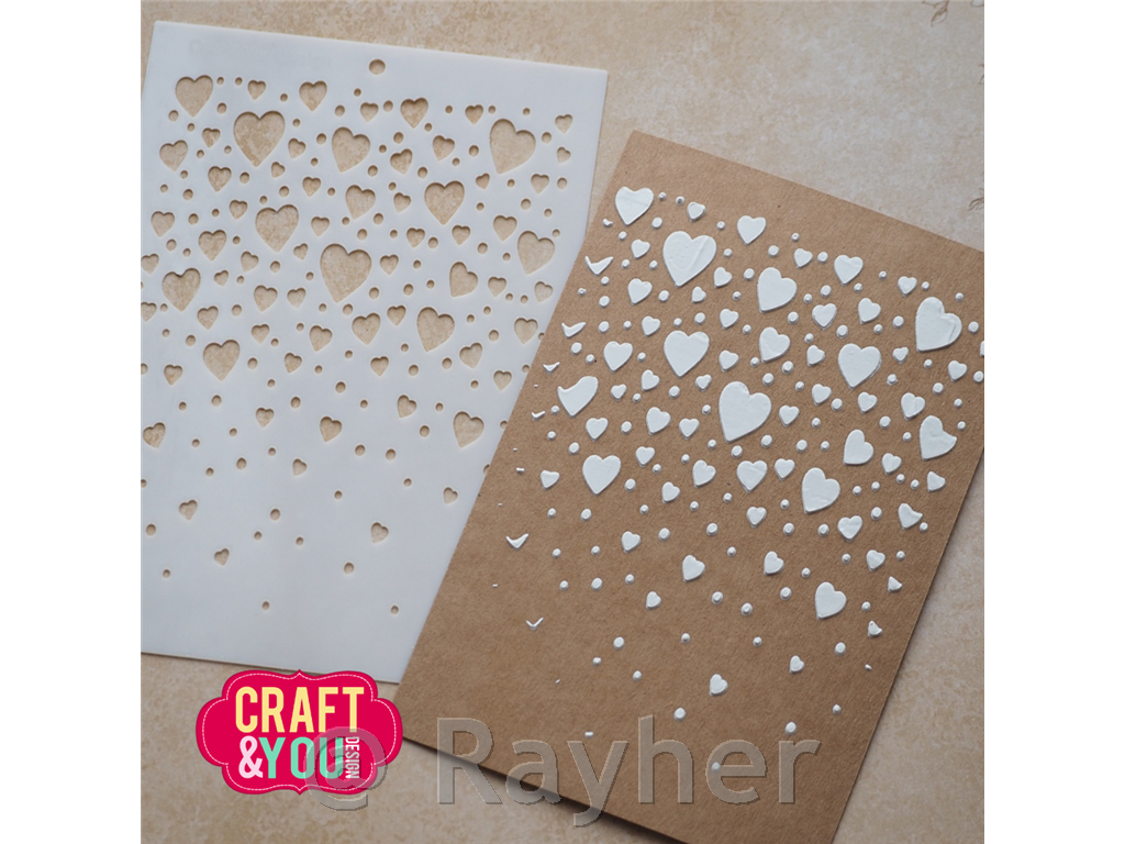 Matrica Floating Hearts A6