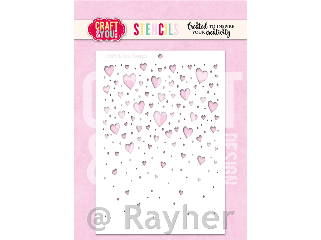 Matrica Floating Hearts A6