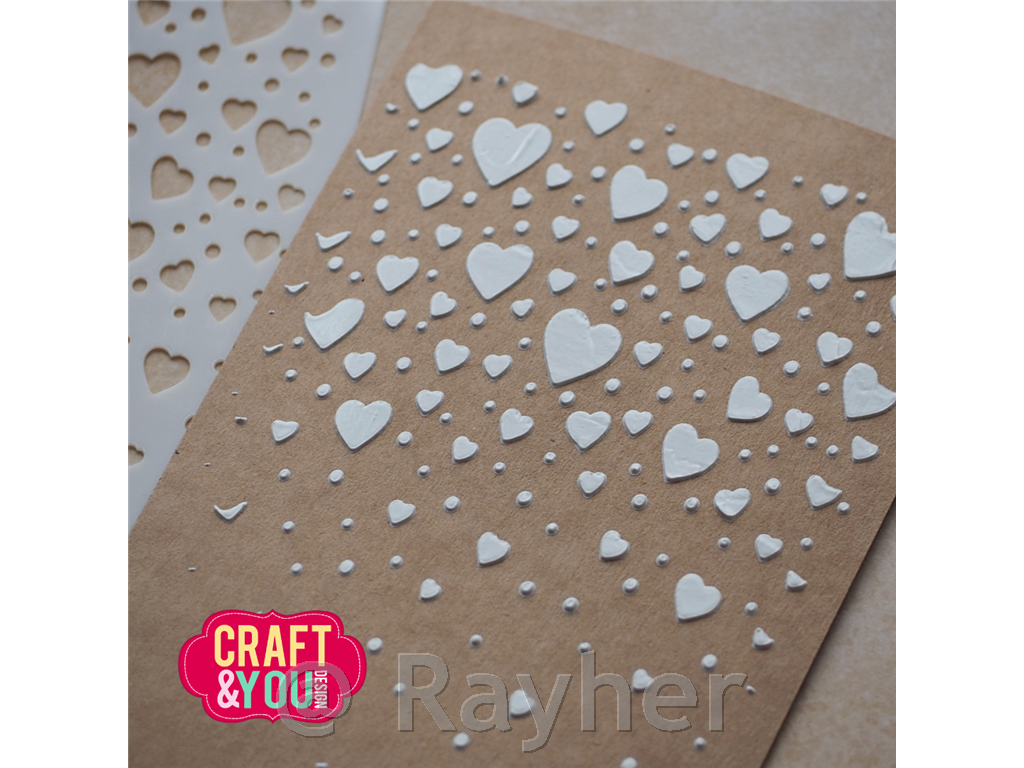 Matrica Floating Hearts A6