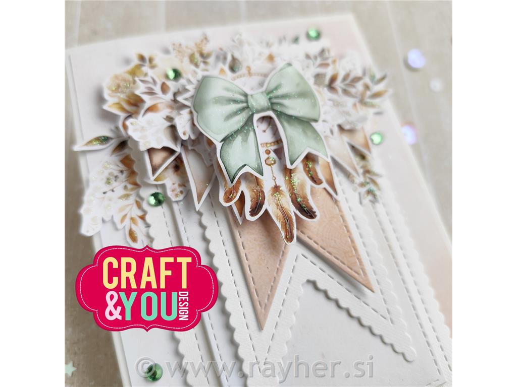 Rezači Biscuit Pennants, set 4