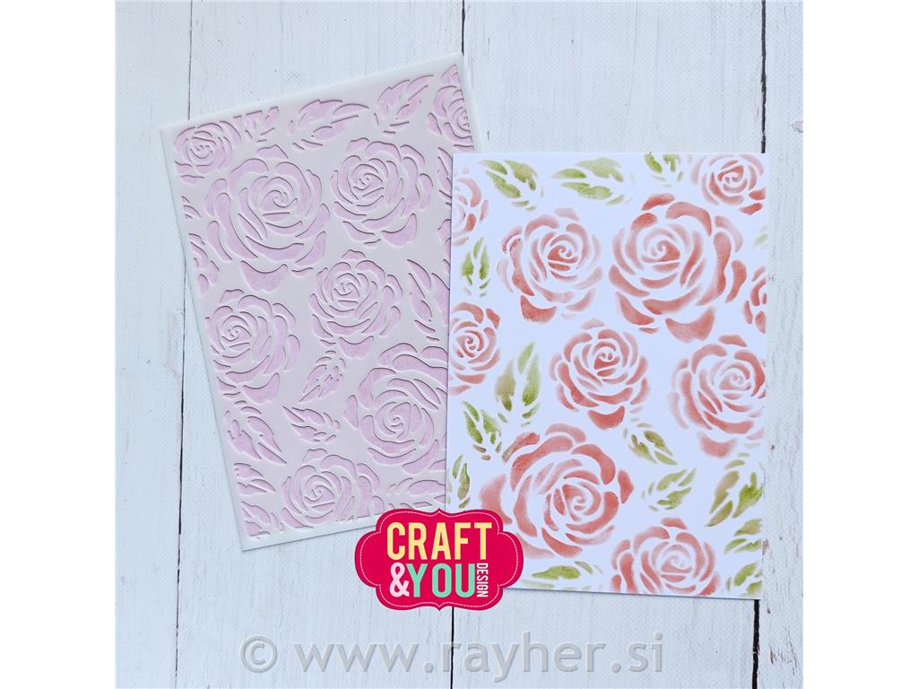 Matrica Roses A6