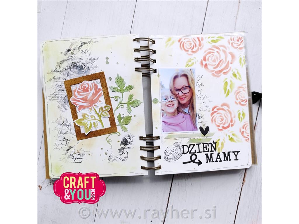 Matrica Roses A6